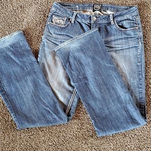 Petrol "Bethany" Boot Cut Jeans